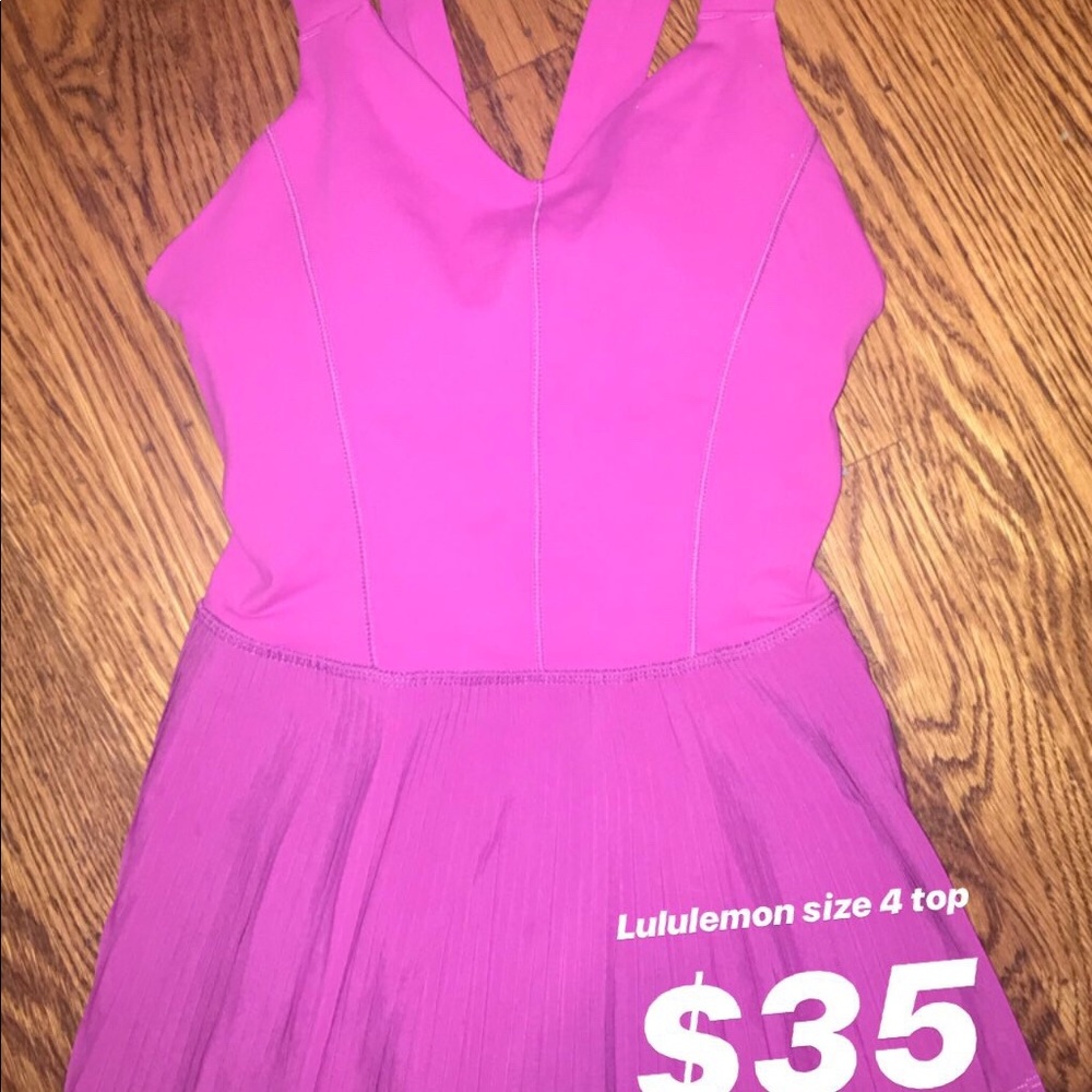 Lululemon top. Like new.